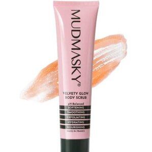 Mudmasky Velvety Glow Body Scrub 6.0 OZ - New & Sealed